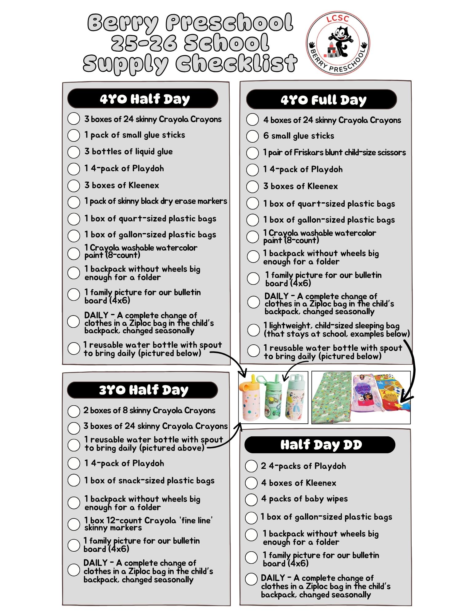 BPS 25-26 School Supply List English