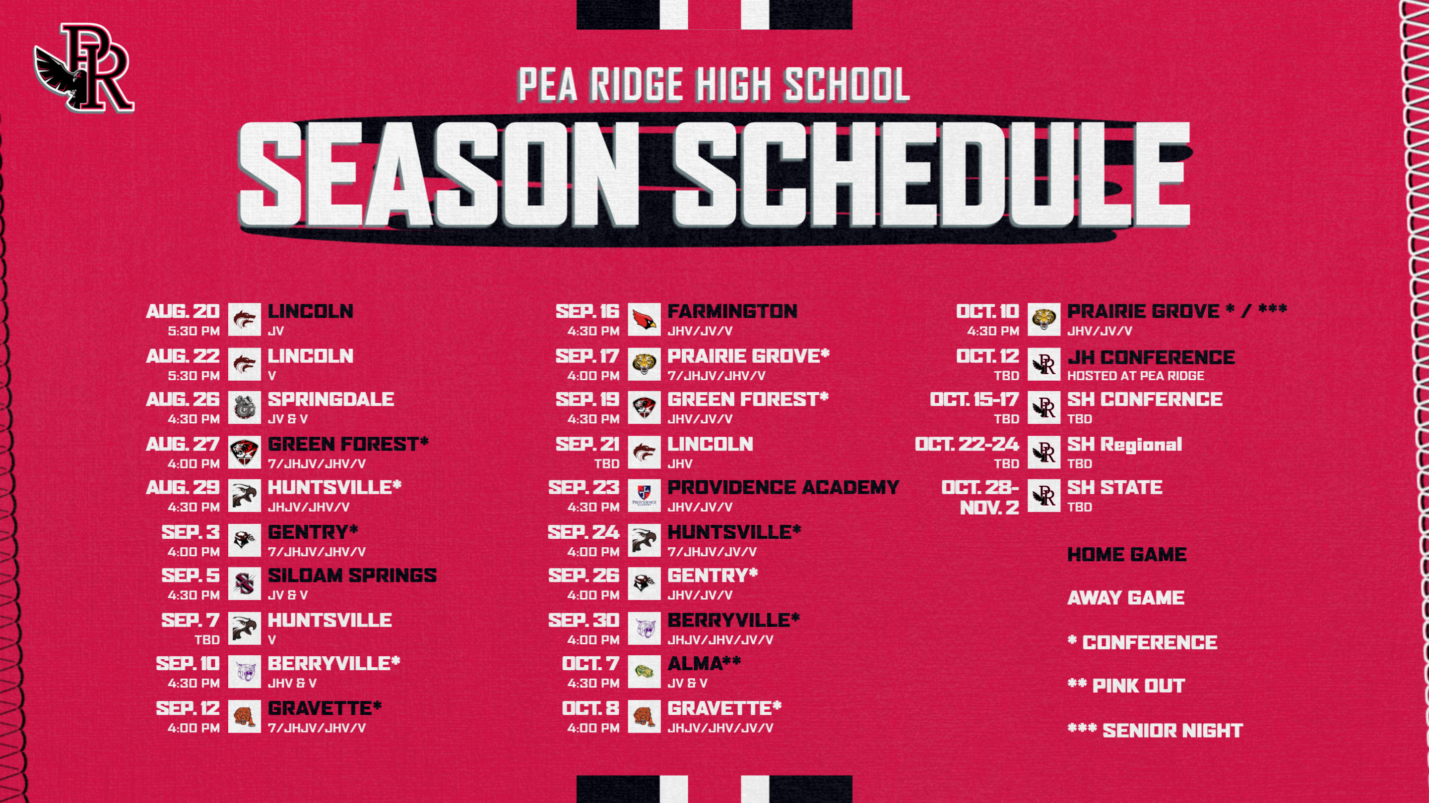 Volleyball Schedule