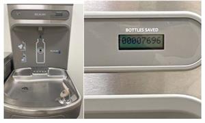 water bottle filling station