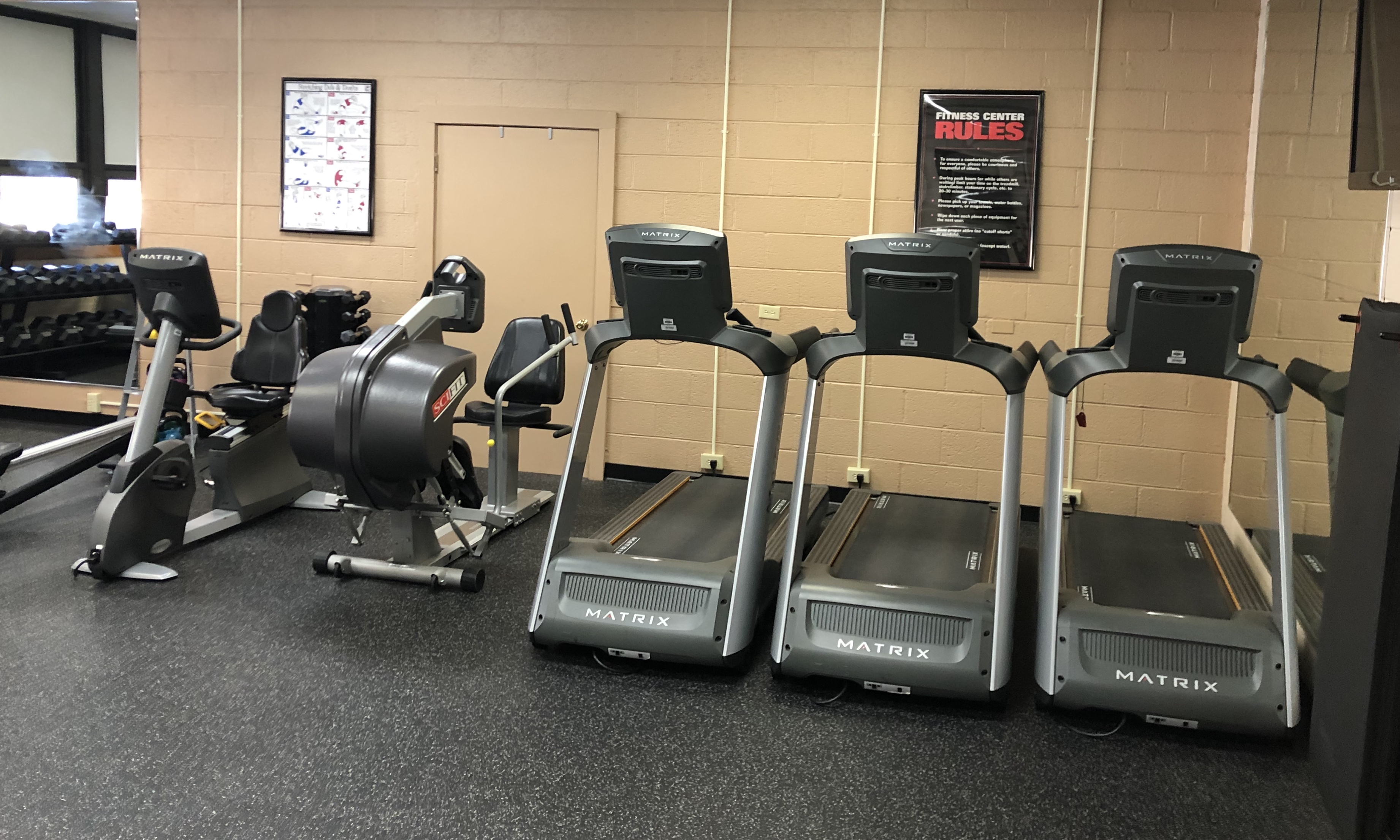 Fitness Center cardio machines