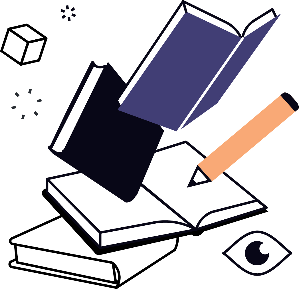 Books and Testing Graphic 