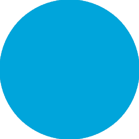 Airy Blue circle #00A6DB