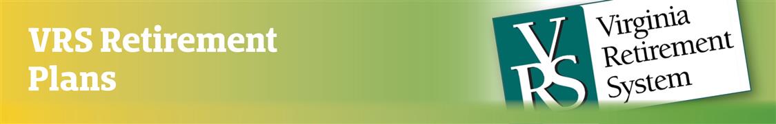 VRS Retirement Plan banner