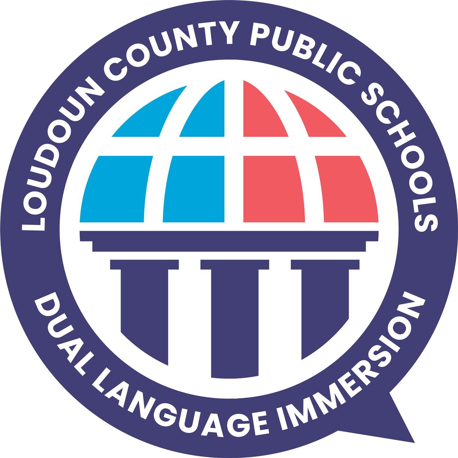 LCPS Dual language immersion logo