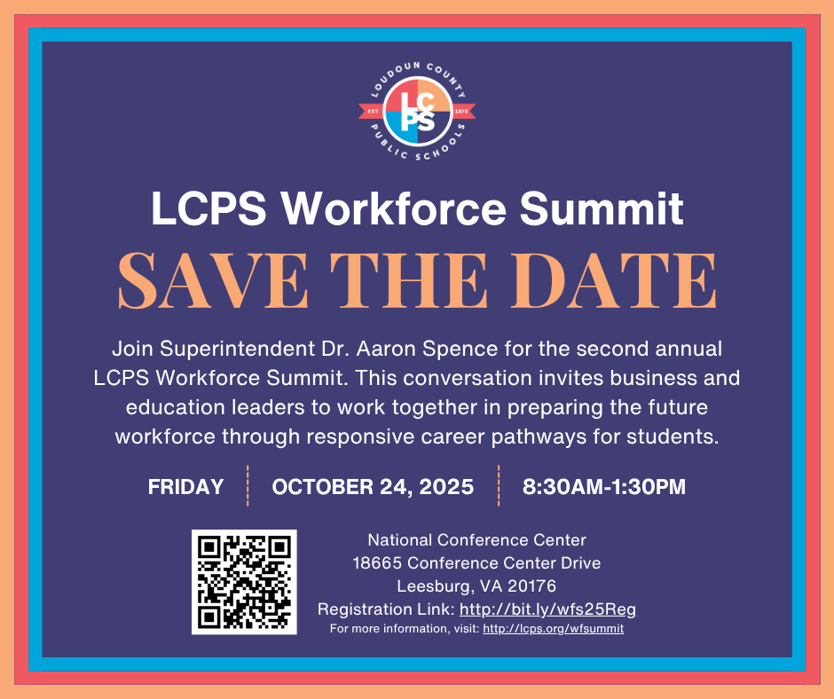 save the date for the LCPS Workforce Summit