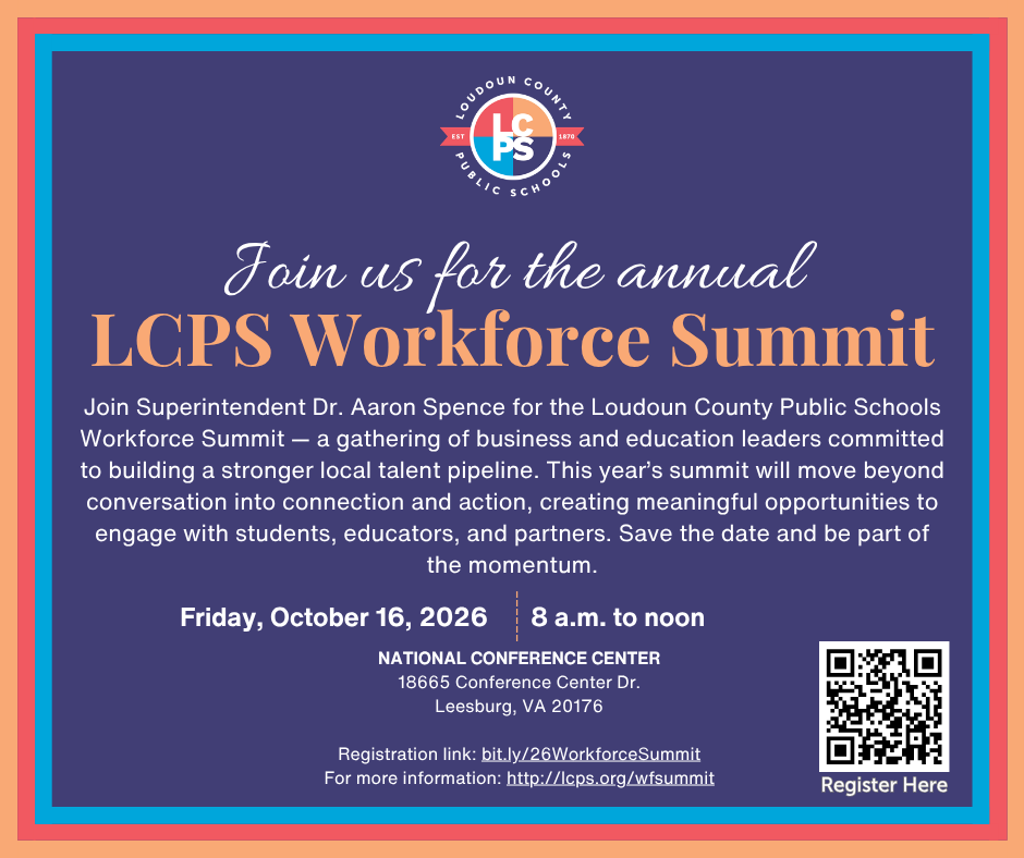invitation for the LCPS Workforce Summit