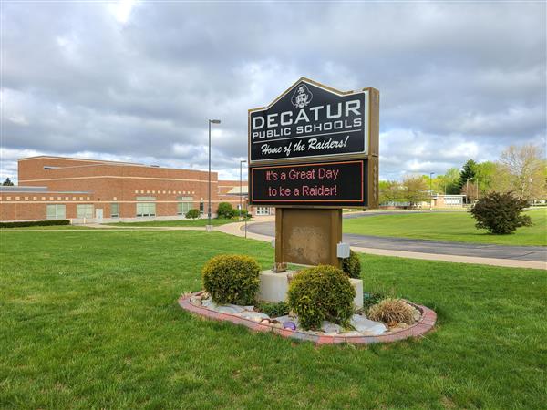 Decatur Public School Digital Sign