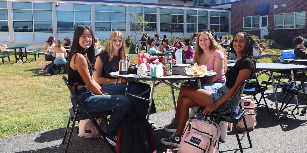 lunch outdoors