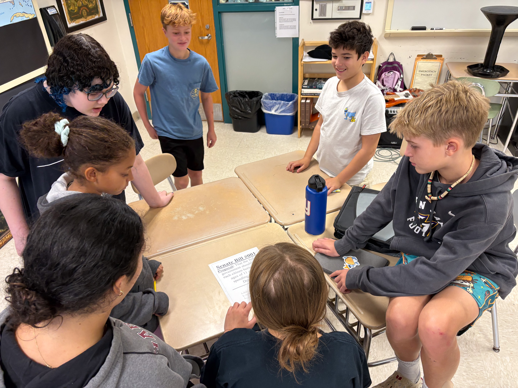 Learning How A Bill Becomes A Law