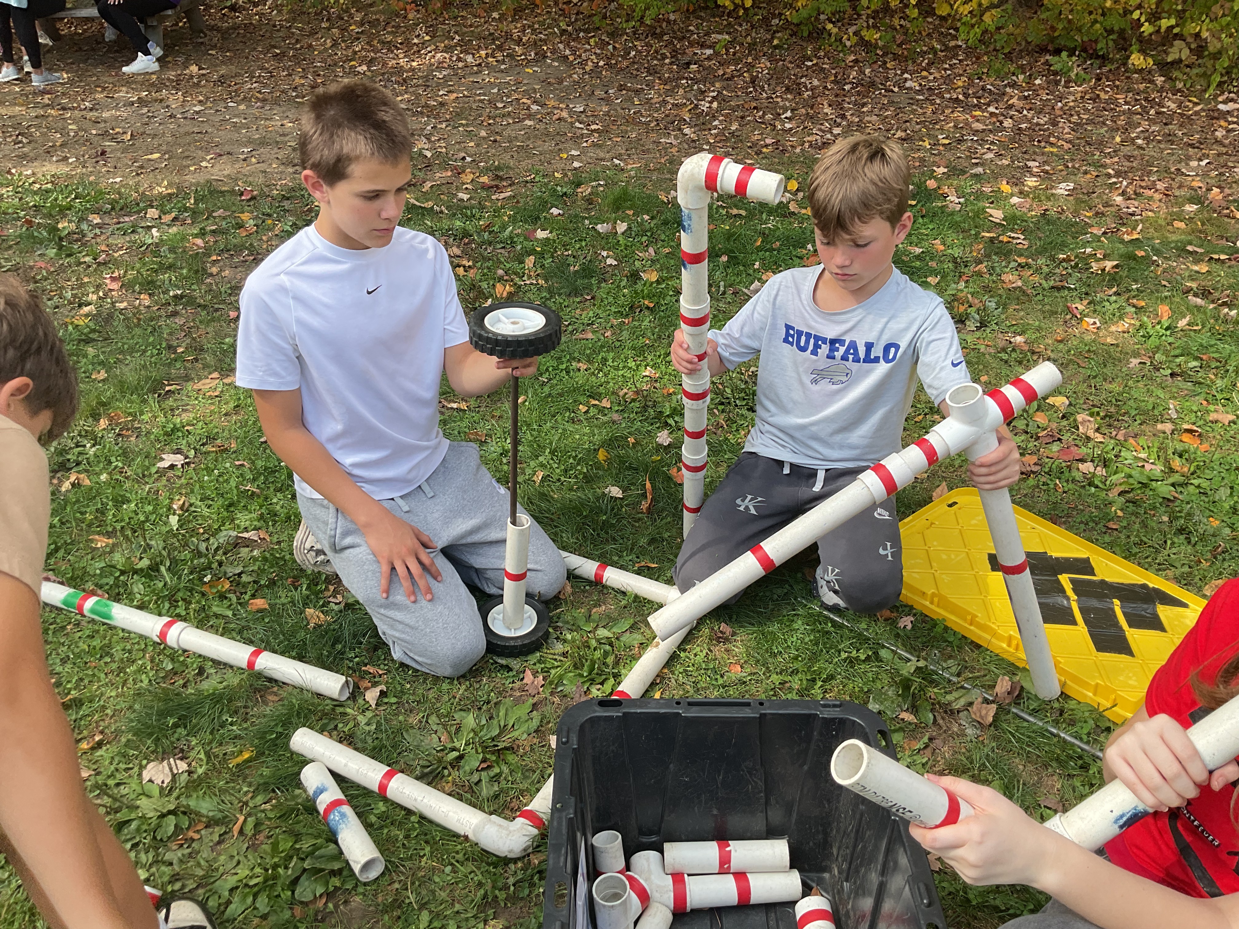 Building a cart from PVC