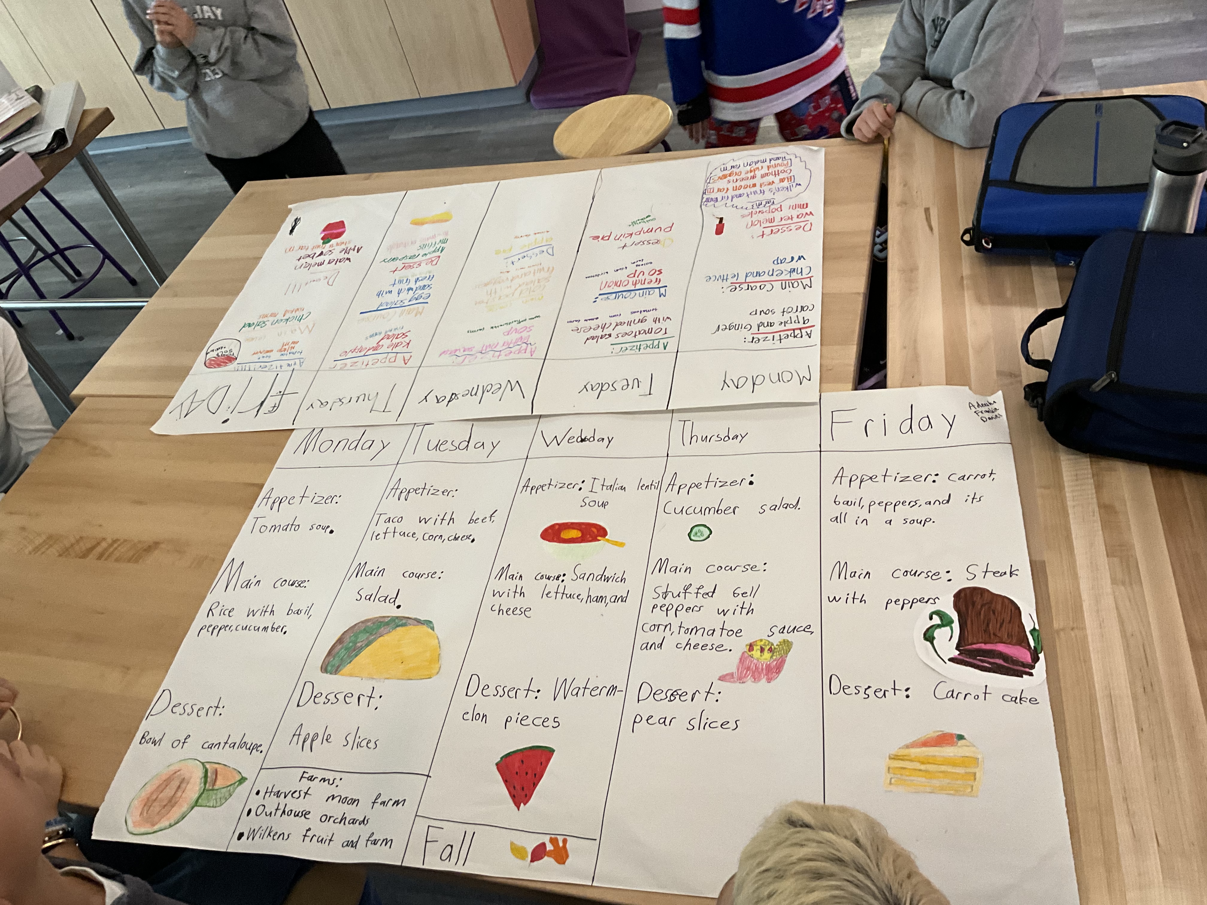 Local school lunches