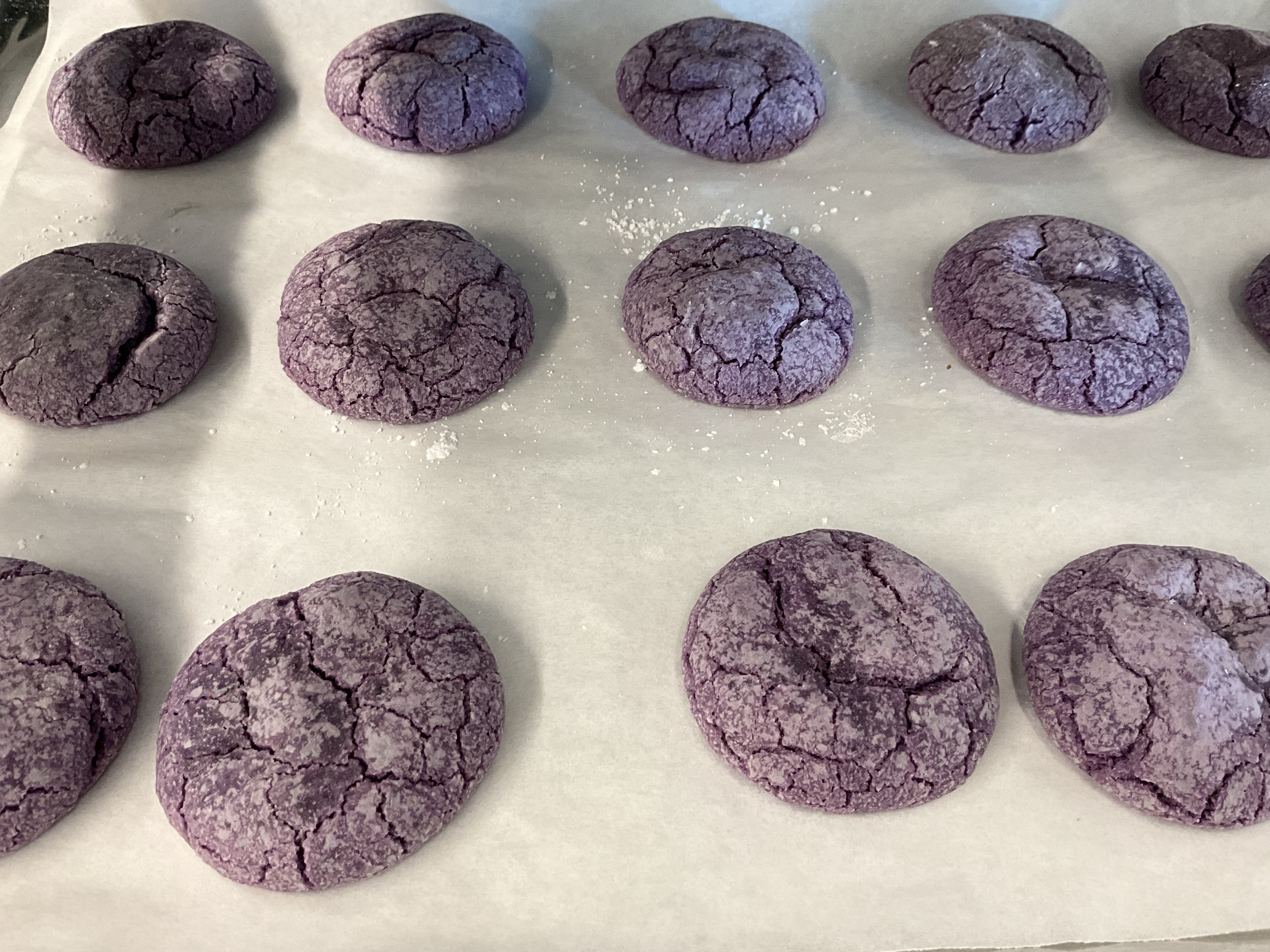 Ube cookies