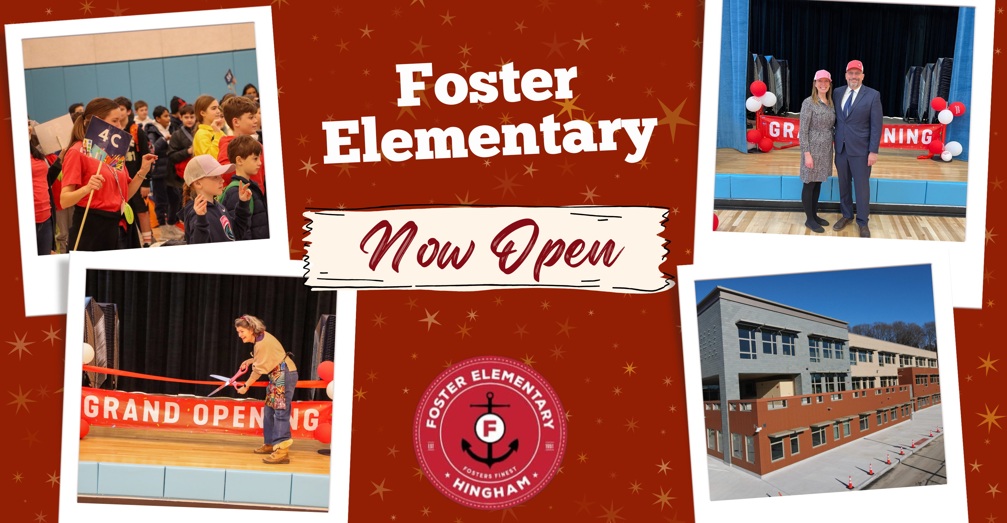 Foster Now Open Collage.