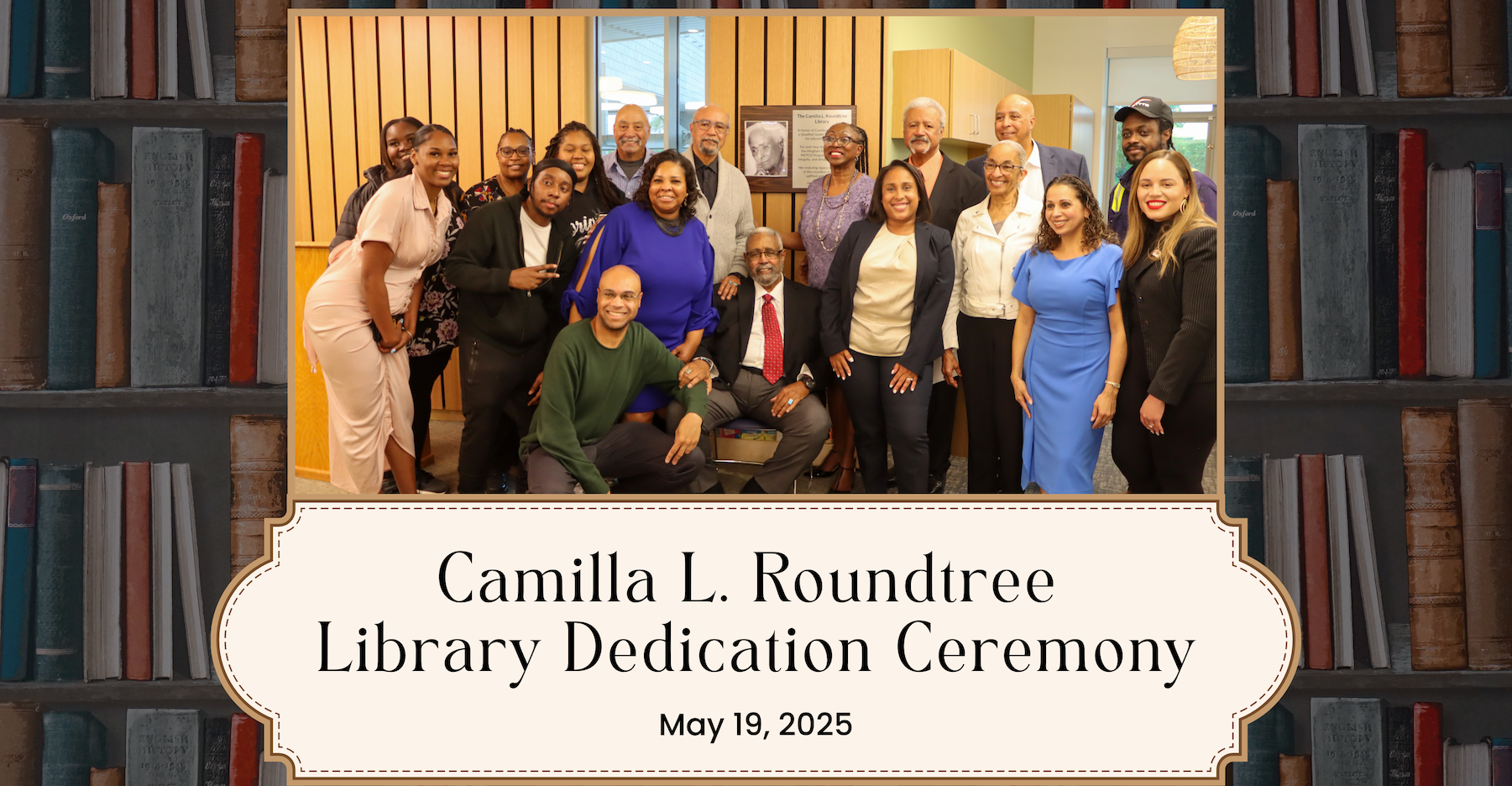 Camilla Roundtree Library Dedication