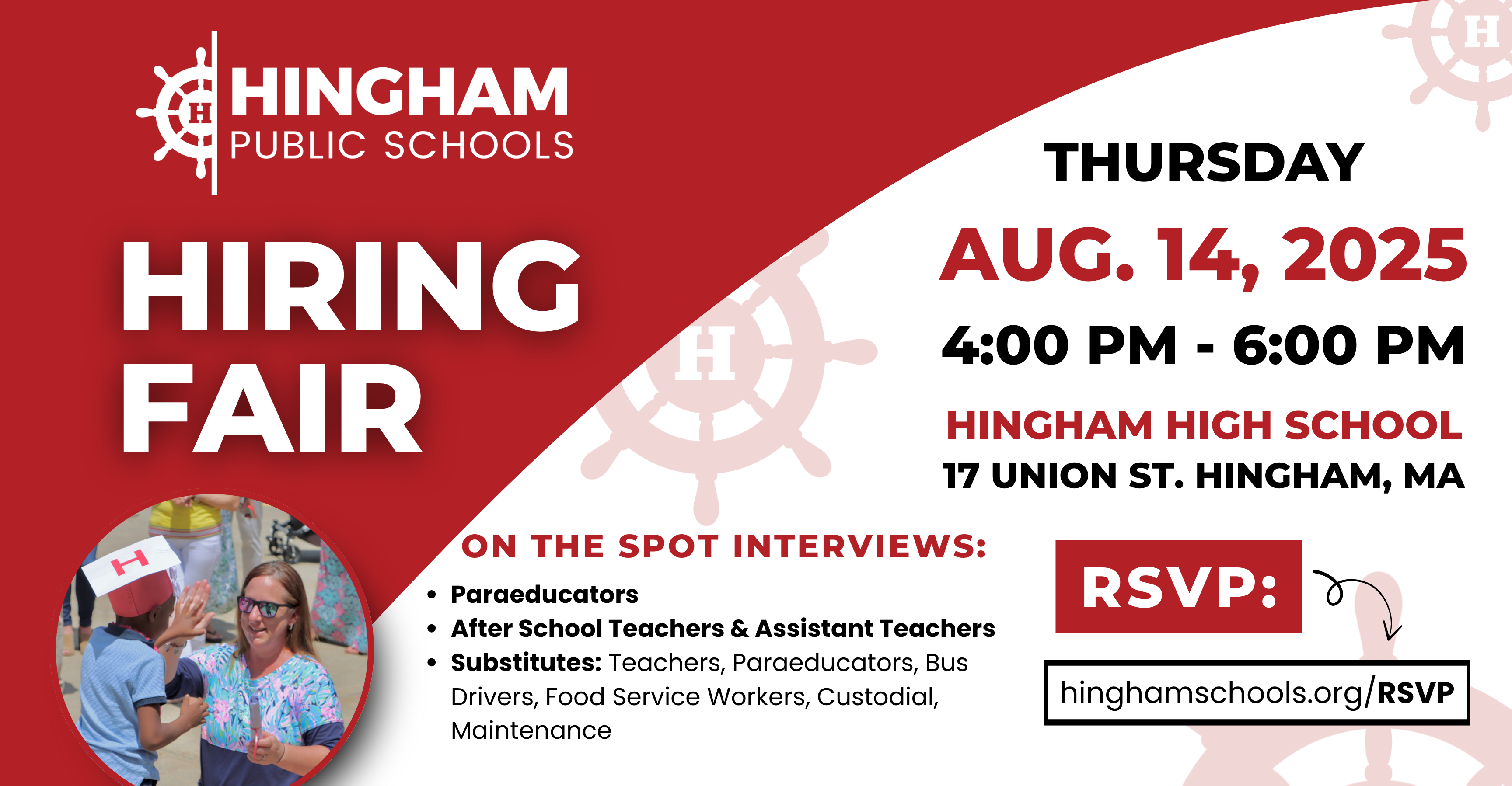 hiring fair graphic