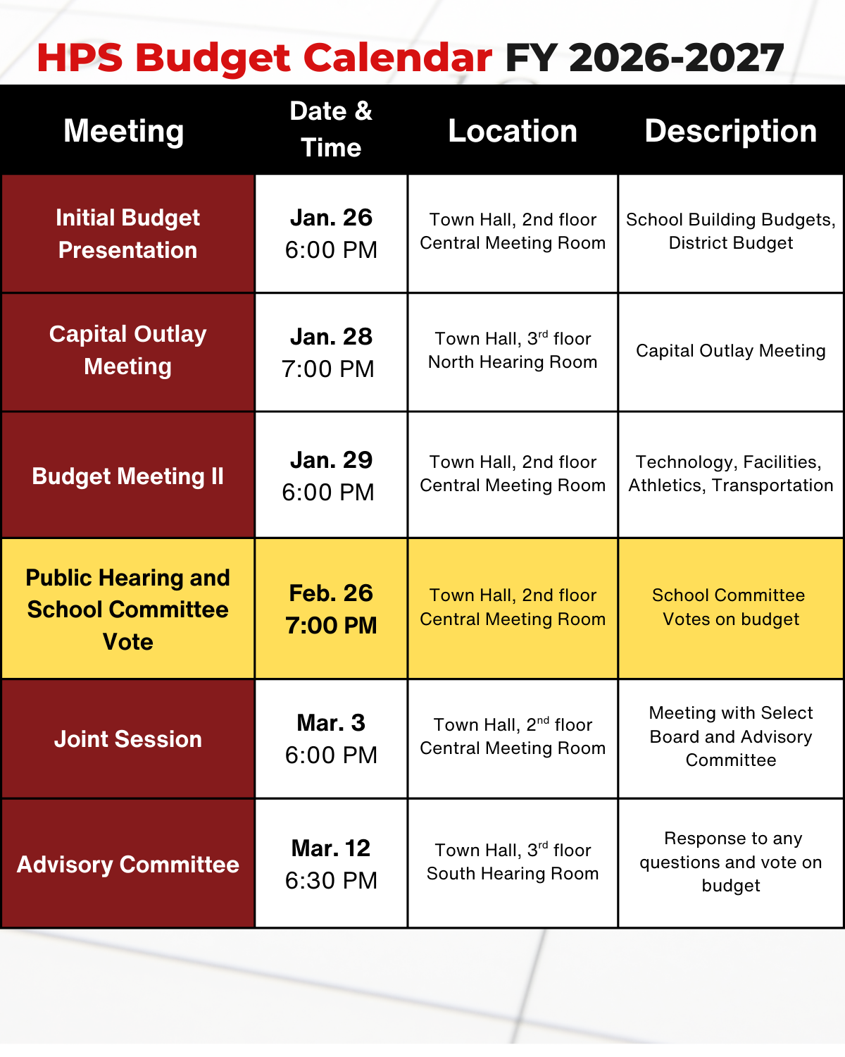 updated calendar 2.20.26