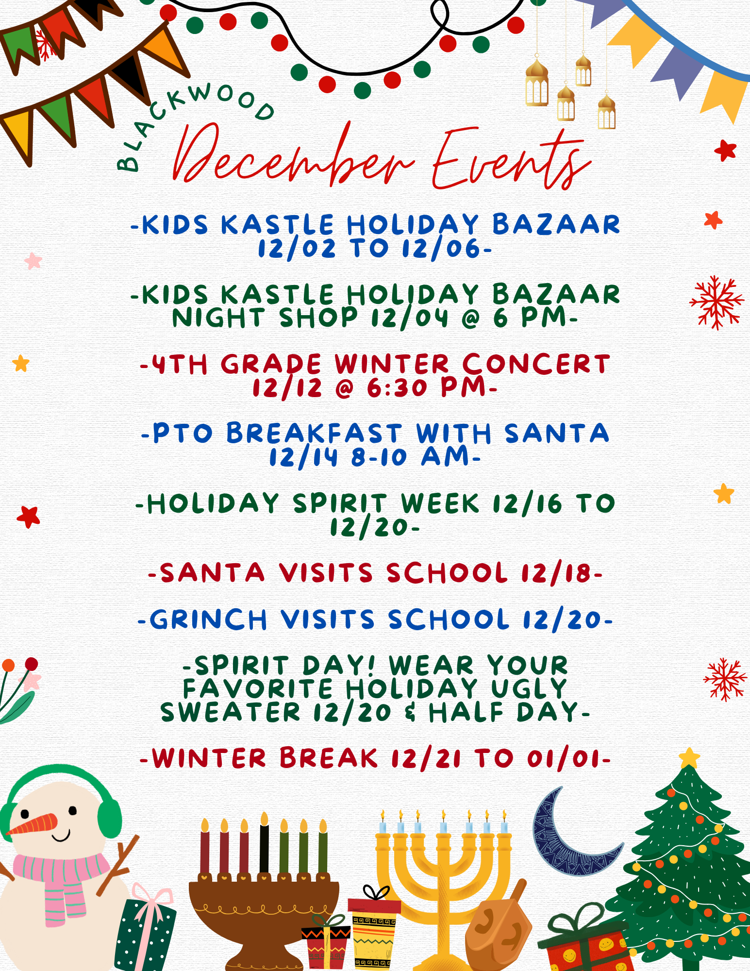 BLK Dec.2024 Events