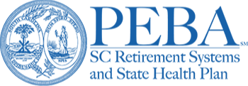 Peba logo: SC Retirement Systems and State Helath Plan.