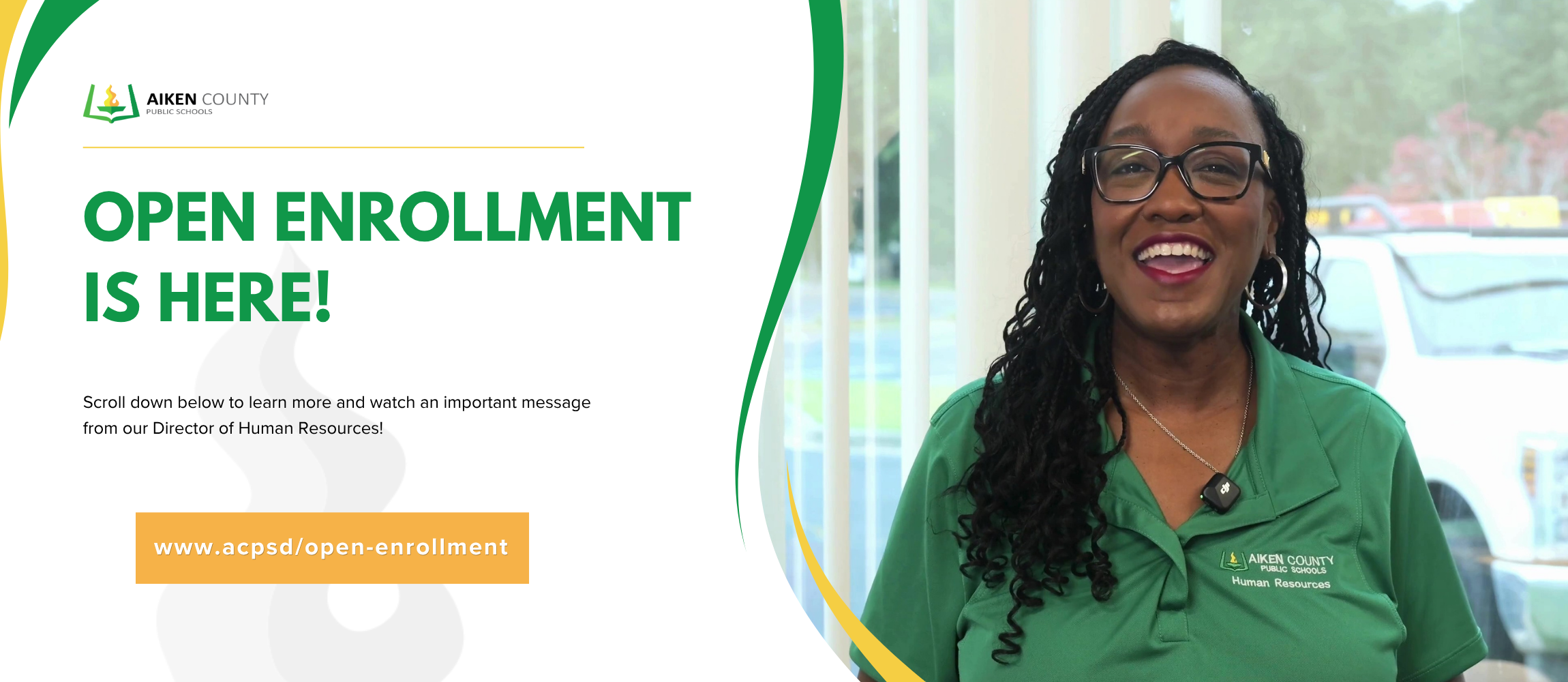 Scroll down below to learn more and watch an important message from our Director of Human Resources!