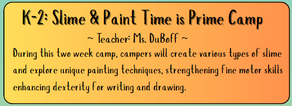 Summer Camps Pilot 