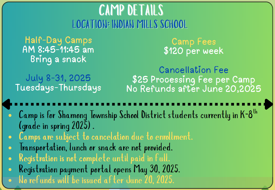 Summer Camps Pilot 