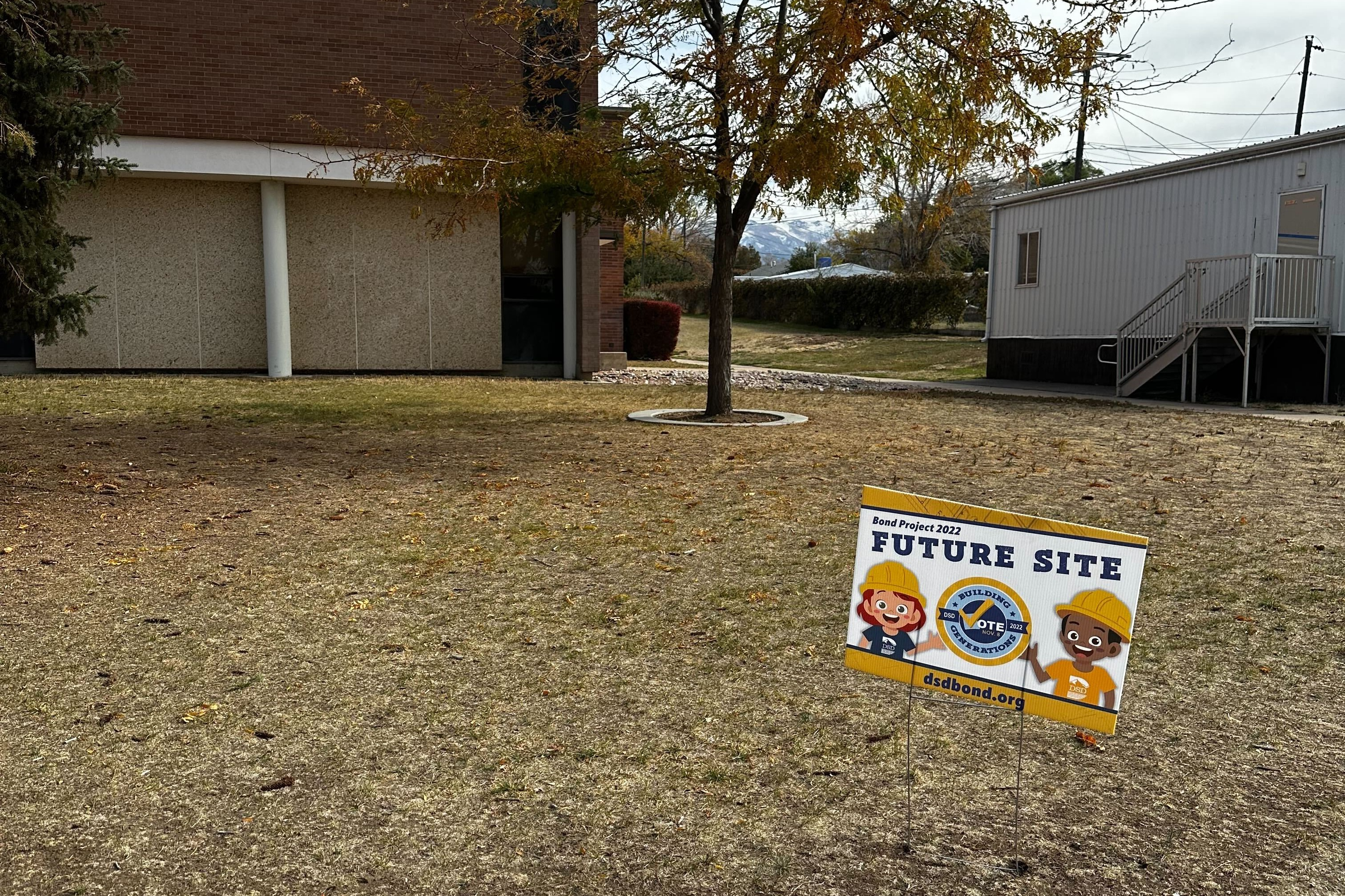 Bond future site sign