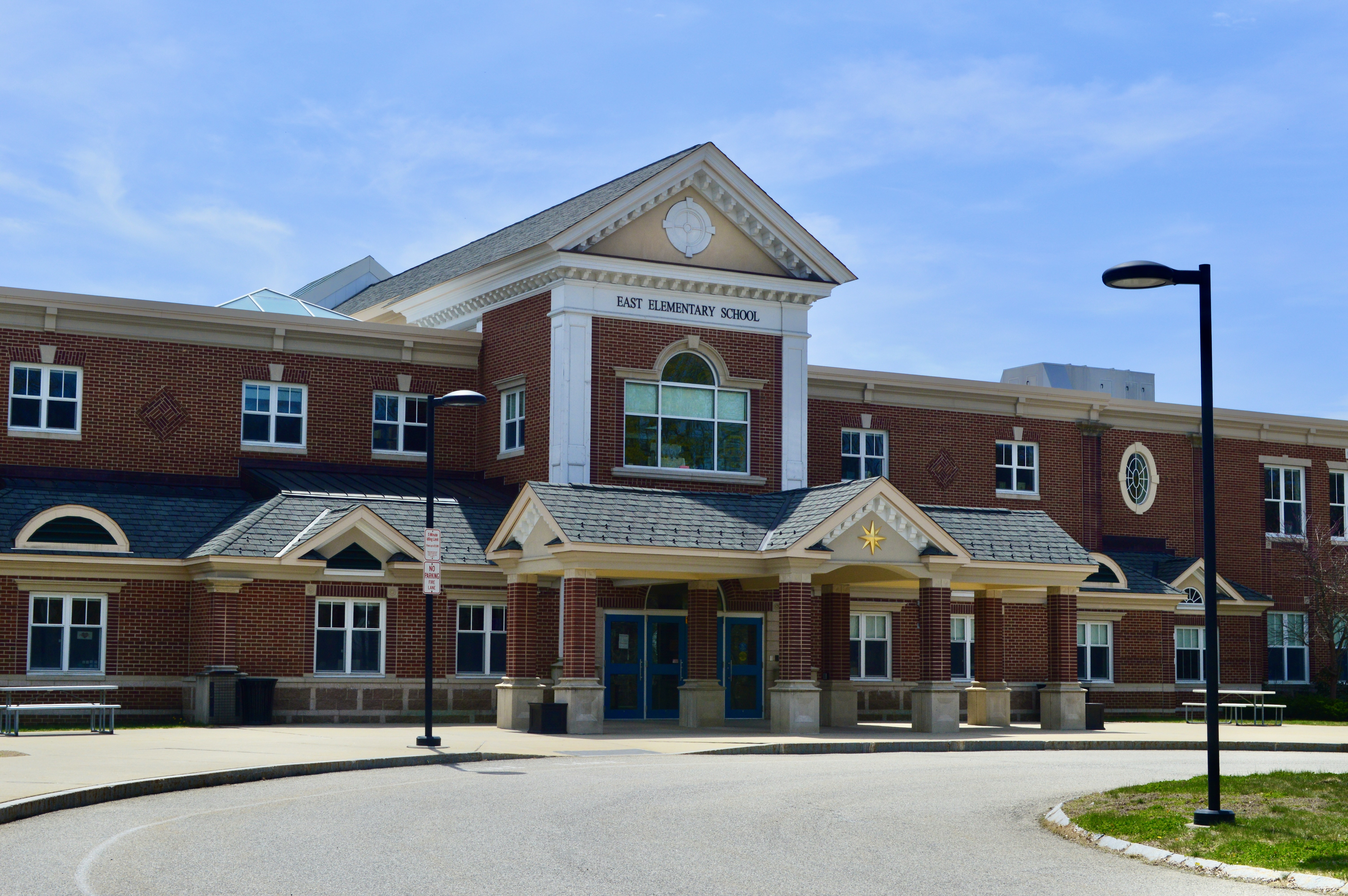 east school front