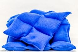 Solid royal blue Simple design is ideal for promoting calm without distraction.Machine washable.