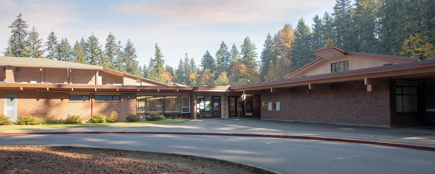 Exterior of Cedar Valley Elementary School