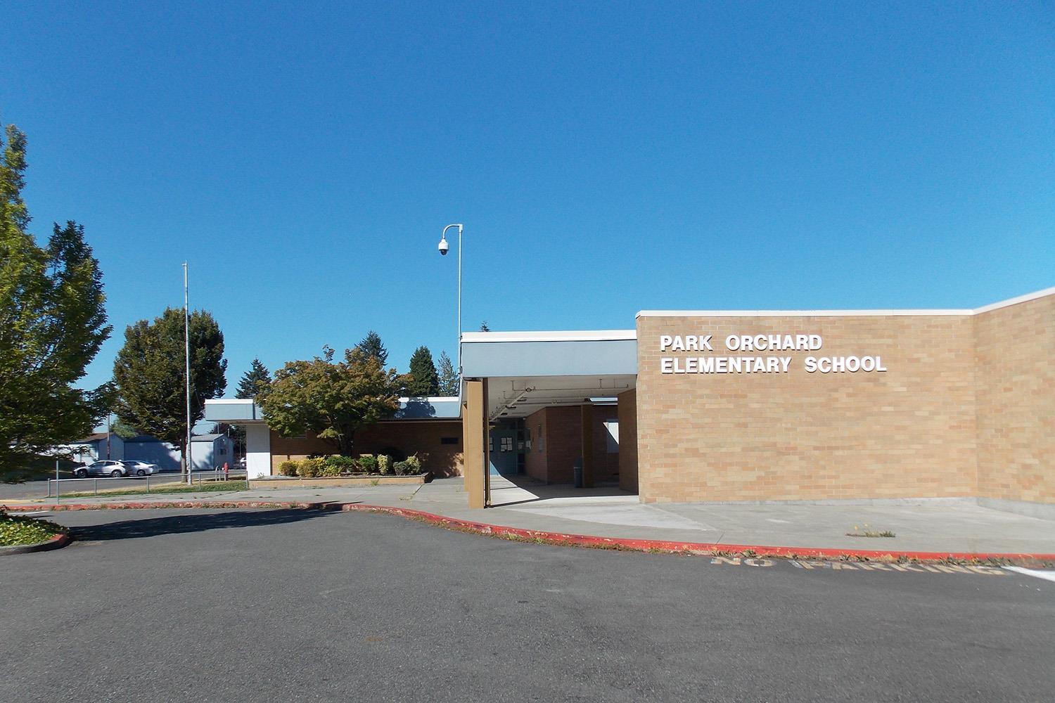 Exterior of Park Orchard Elementary