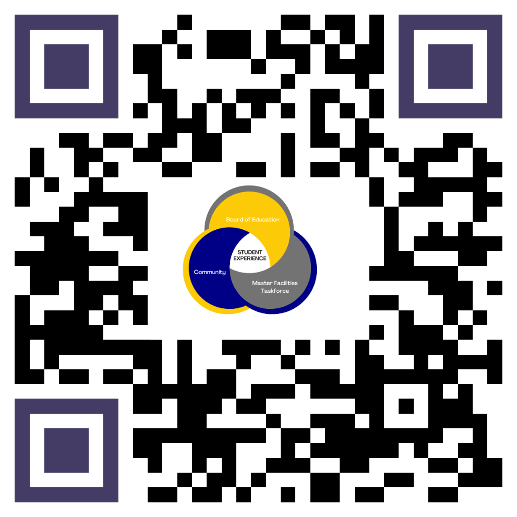 qr code for emailing master facilties planning team.