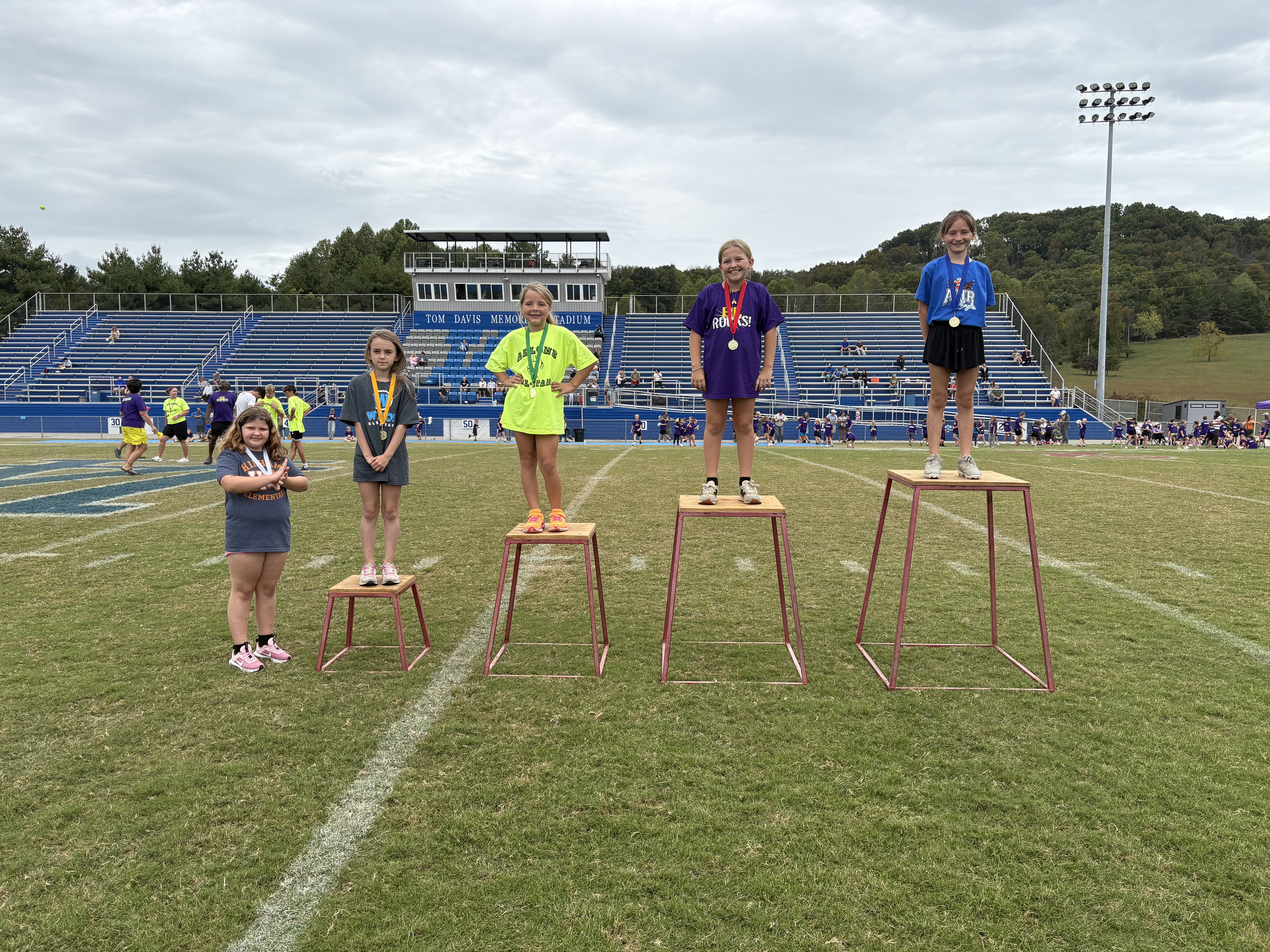 Students getting awards