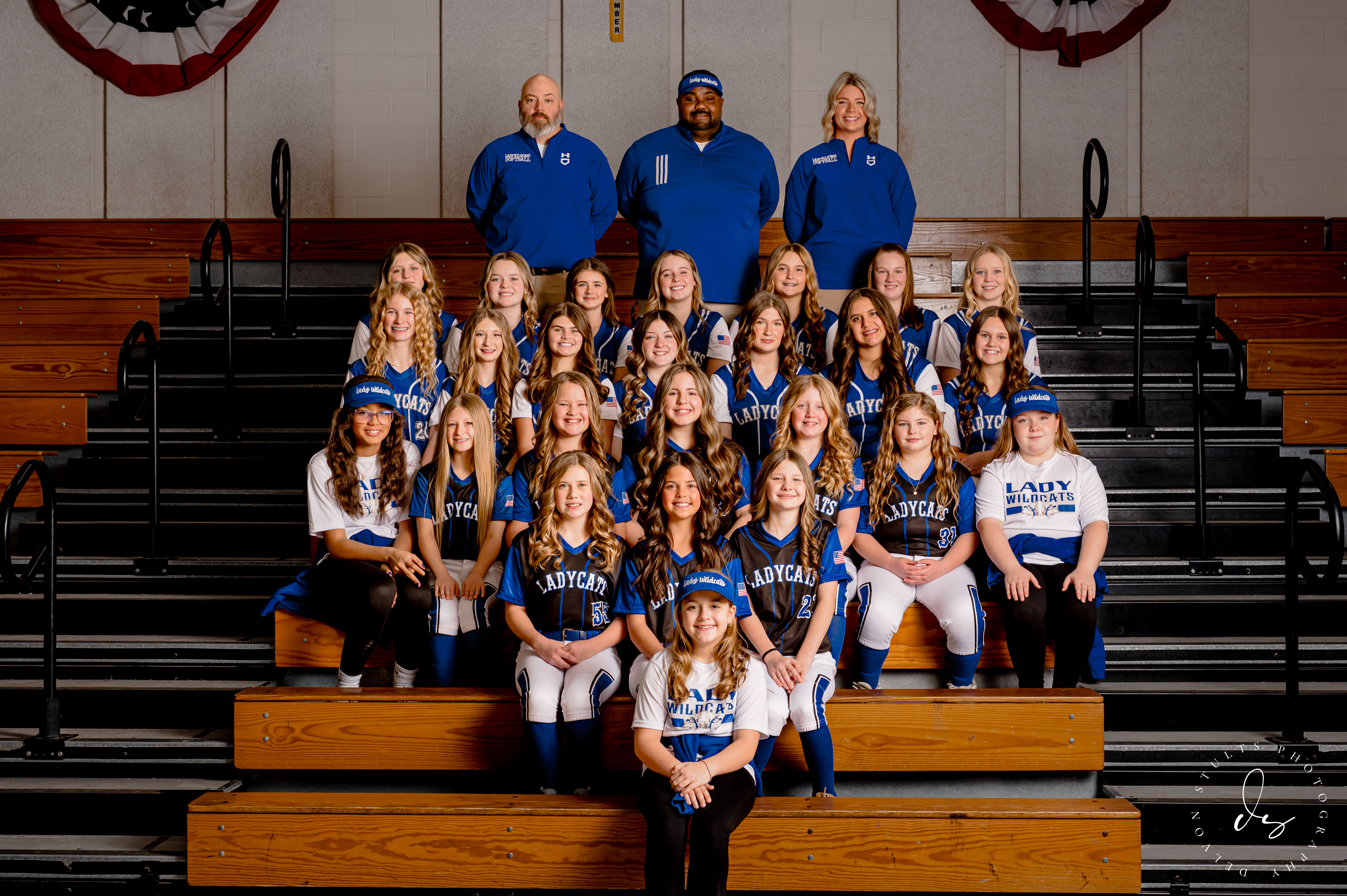 Jr. Lady Wildcats Softball Team photo