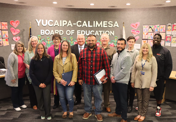 Yucaipa-Calimesa school board of educationx