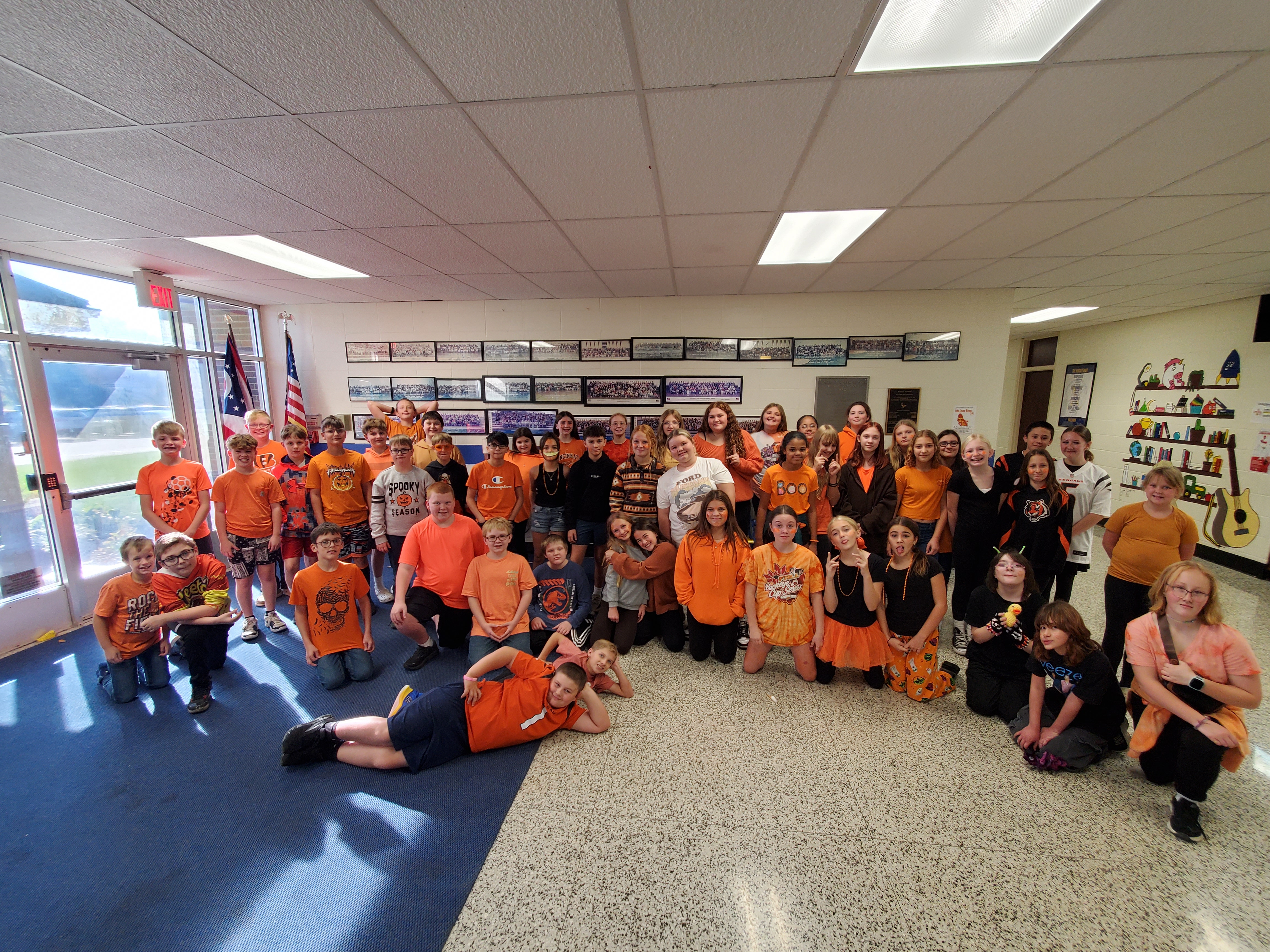 6thh grade in orange