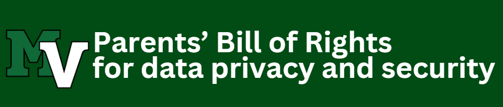 Parents' Bill of Rights for data privacy and security