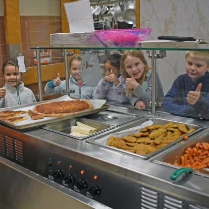 Kids at dining room