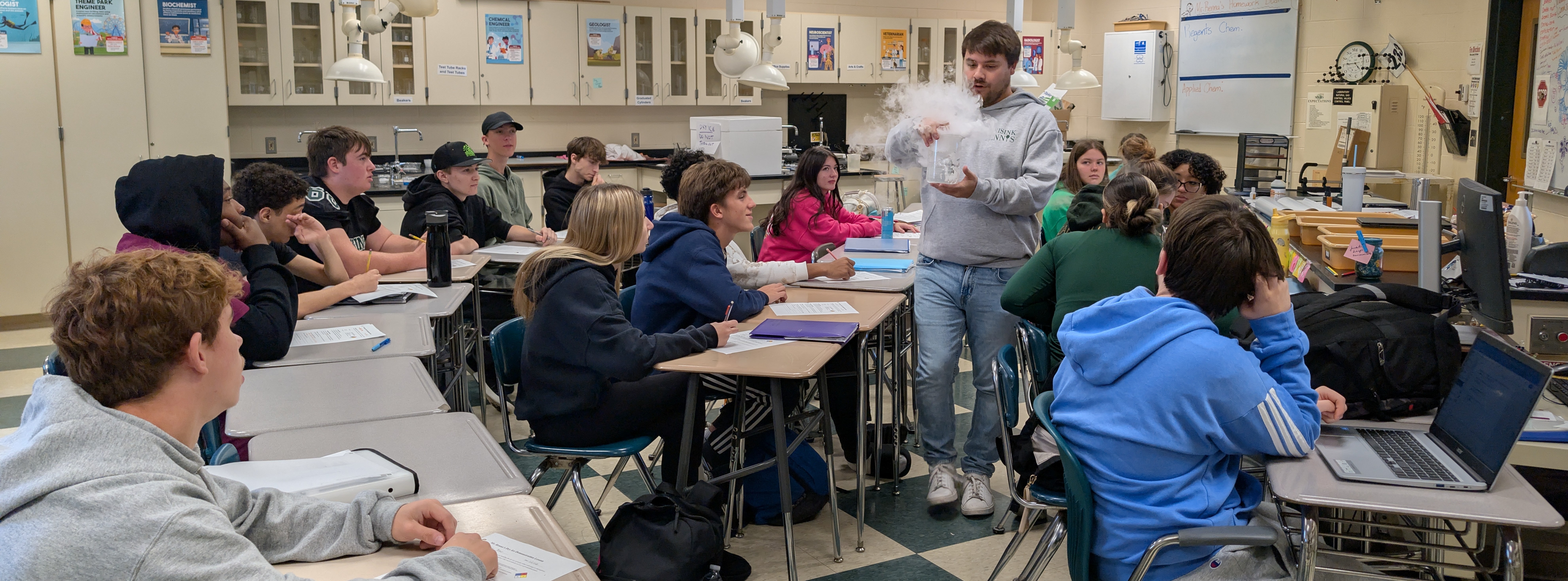 chemistry class