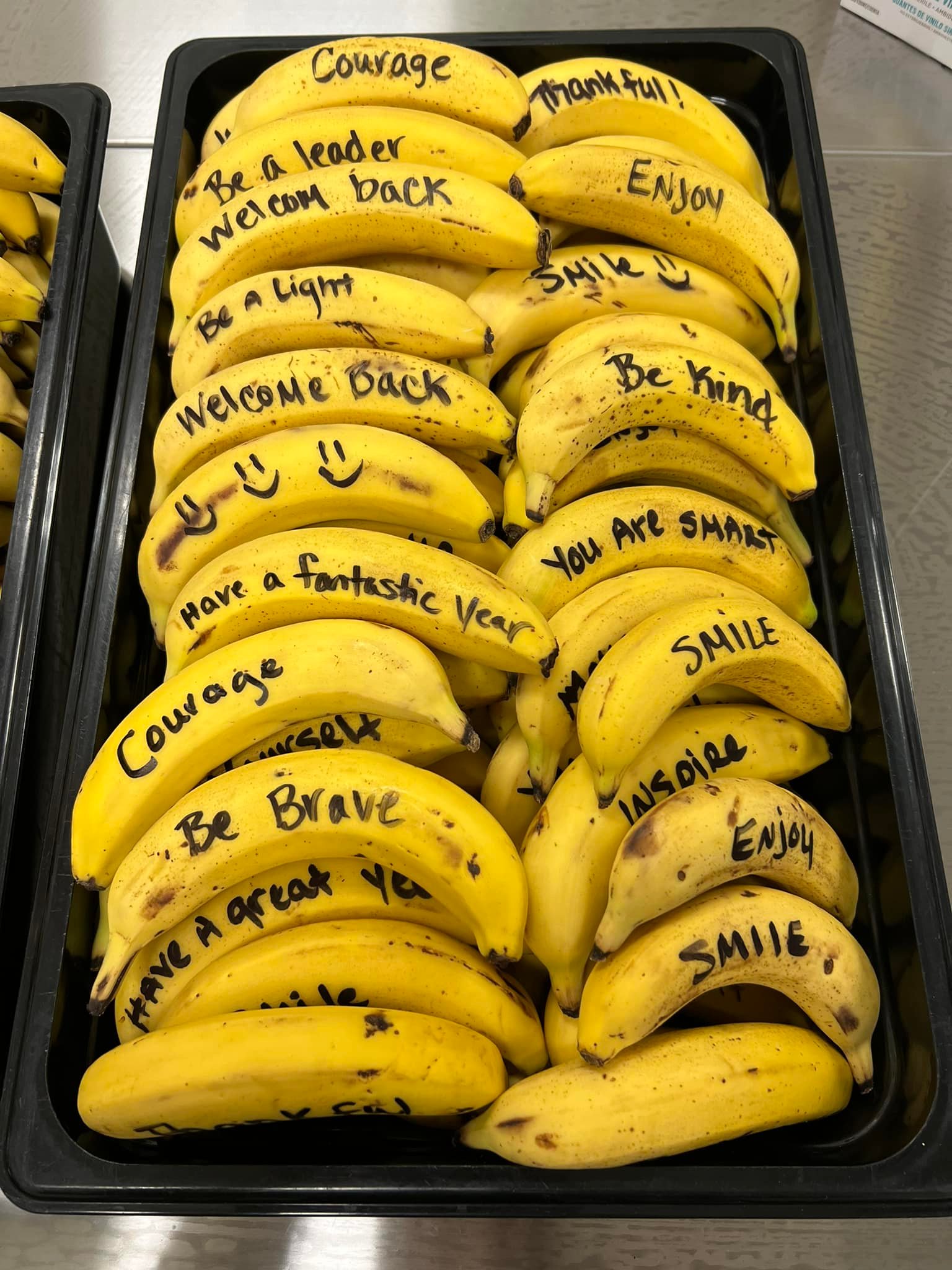 Inspirational bananas