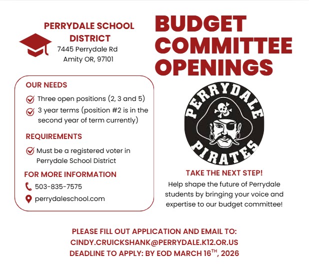 Budget Committee Flyer