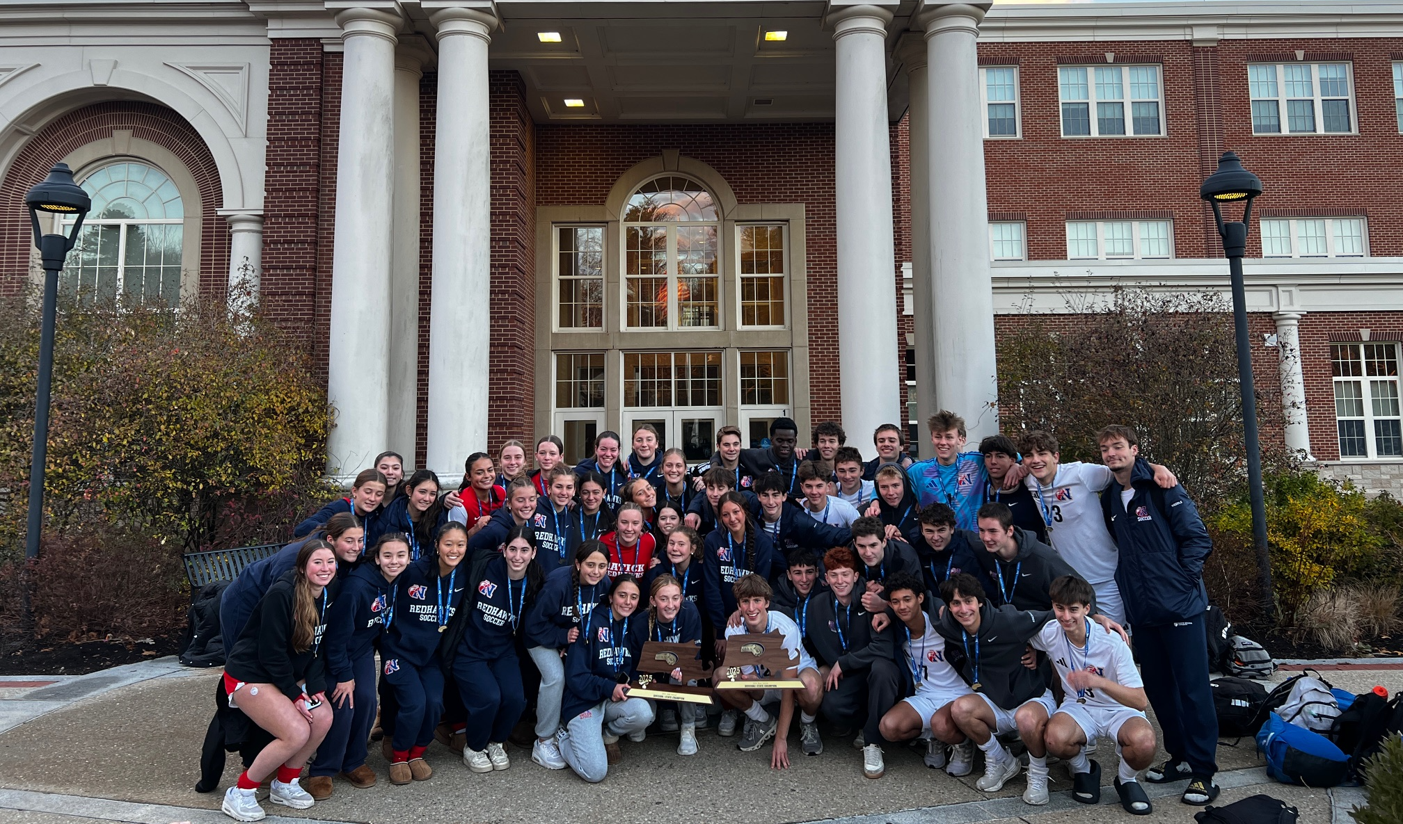 Boys' and Girls' Varsity Soccer Teams