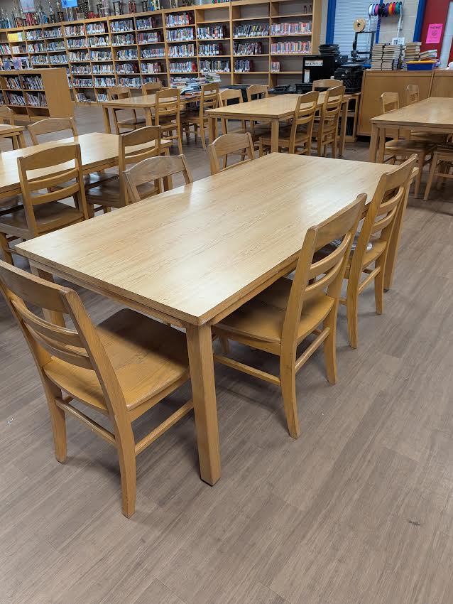 wooden table only
