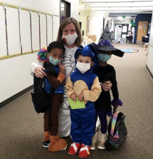 Sara Snyder-Poole and 3 kids