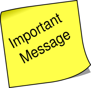 important message