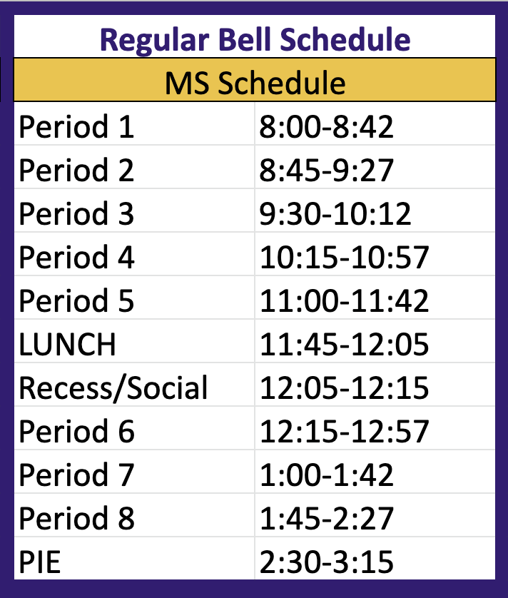 Middle School Barneveld School District