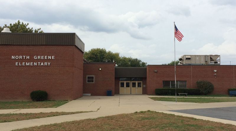 A photo of the North Greene Elementary.