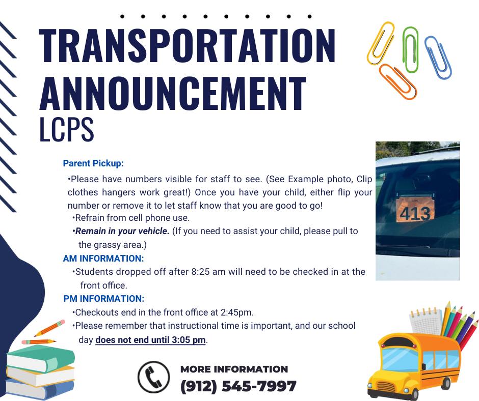 Parent Pick Up/Drop Off