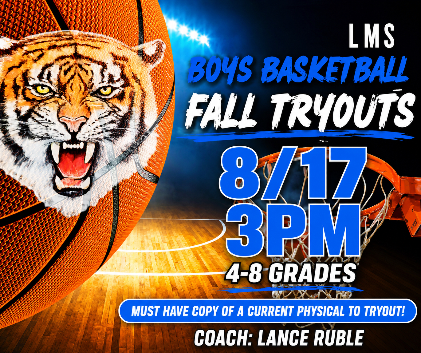 LMS Fall Tryouts