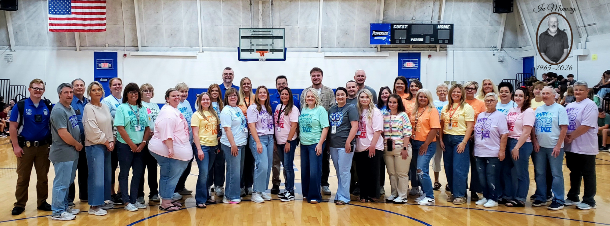 Faculty &amp; Staff Photo August 2026 with Joey