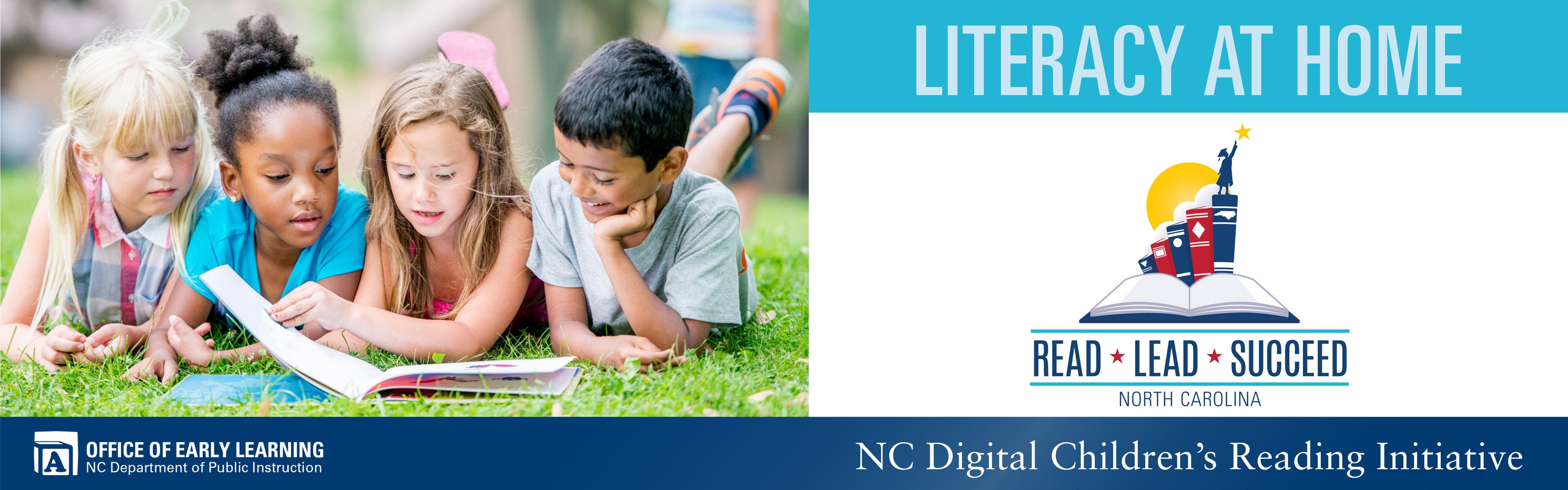 literacy at home read lead succeed north carolina office of early learning NC department of public insitution NC digital children's reading initiative